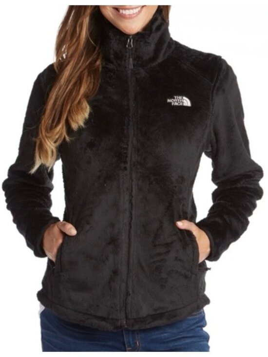 The North Face Jackets & Blazers - The North Face Black Osito Full Zip Fleece Jacket - Large
